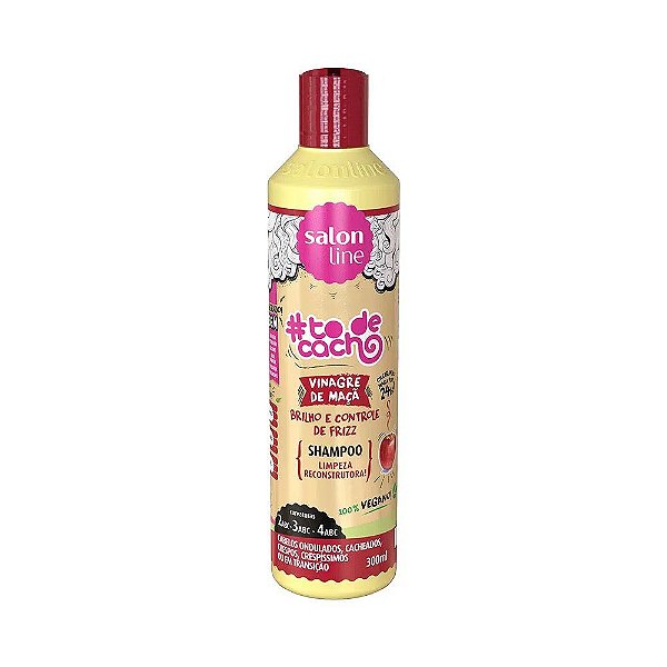 Shampoo Vinagre de Maçã 300ml - Salon Line