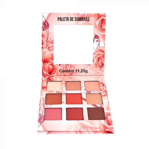 Paleta de sombras Nuances tons nudes -LUDURANA