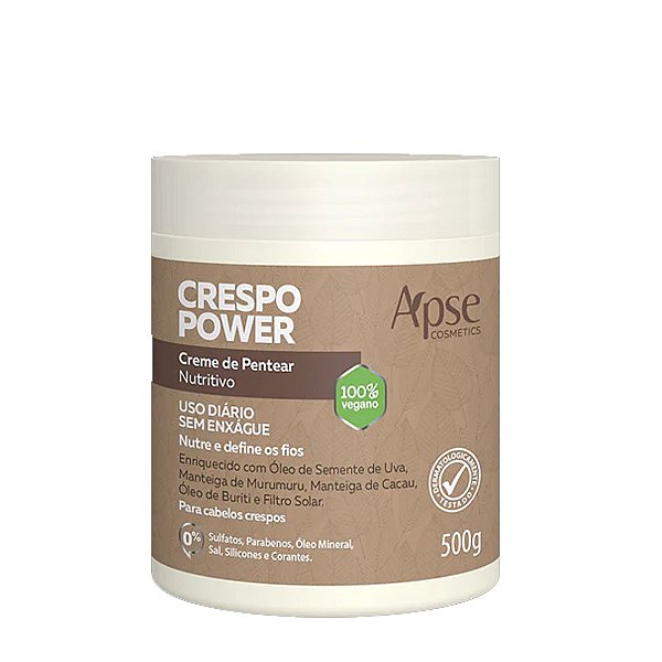 CREME DE PENTEAR CRESPO POWER 500g - Apse