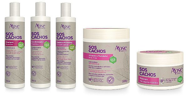 Kit Nutritivo SOS Cachos - Apse