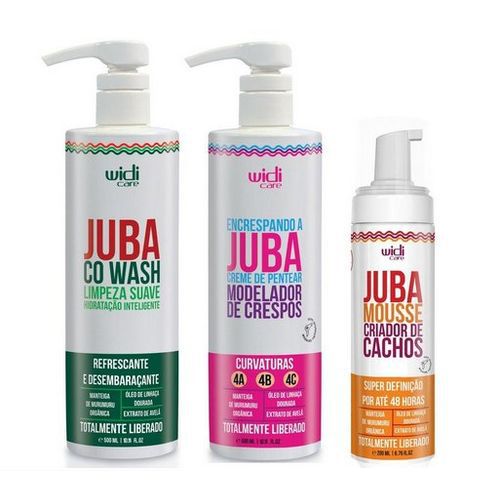 Linha Juba Crespos - Widi Care