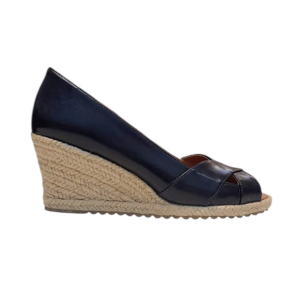ESPADRILLE ANABELA CAPRI INDIGO SALTO 5,5 CM