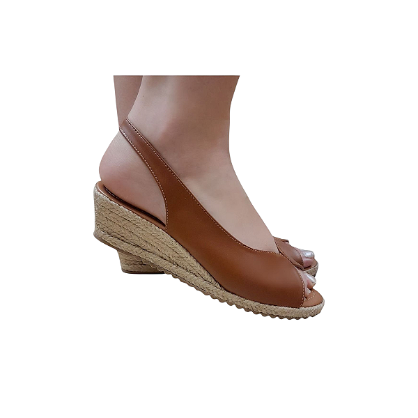 ESPADRILLE BALI SLIM CARAMELO SALTO 3,5 CM