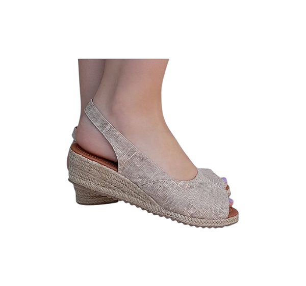 ESPADRILLE ALGARVE AMÊNDOA SALTO 3,5 CM