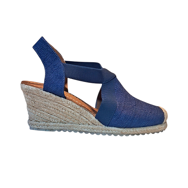 ESPADRILLE ANABELA SALOMÉ MARINHO SALTO 5,5 CM
