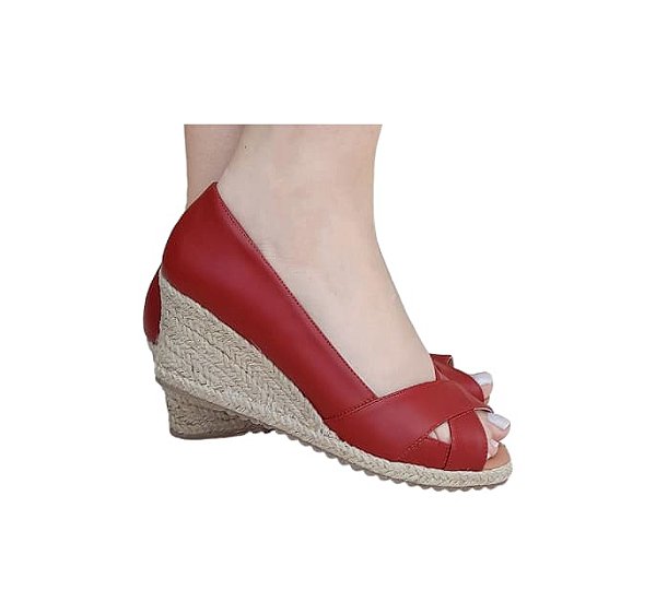 ESPADRILLE ANABELA CAPRI MALBEC SALTO 5,5 CM
