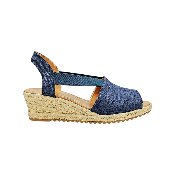 ESPADRILLE AVARCA MARINHO SALTO 3,5 CM