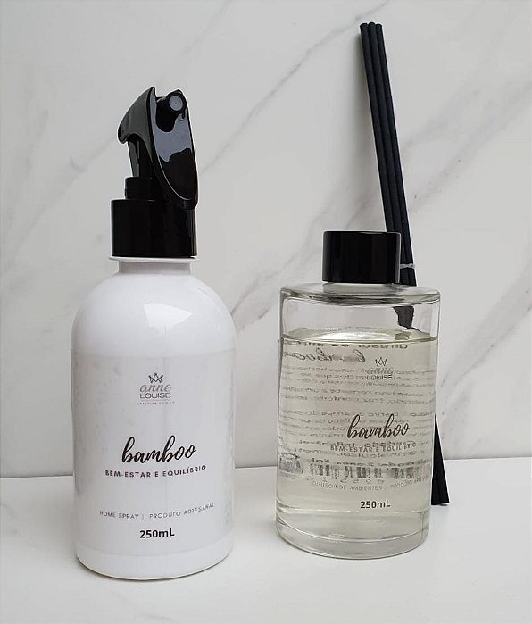 Kit Difusor de Ambientes 250 ml + Home Spray 250 ml