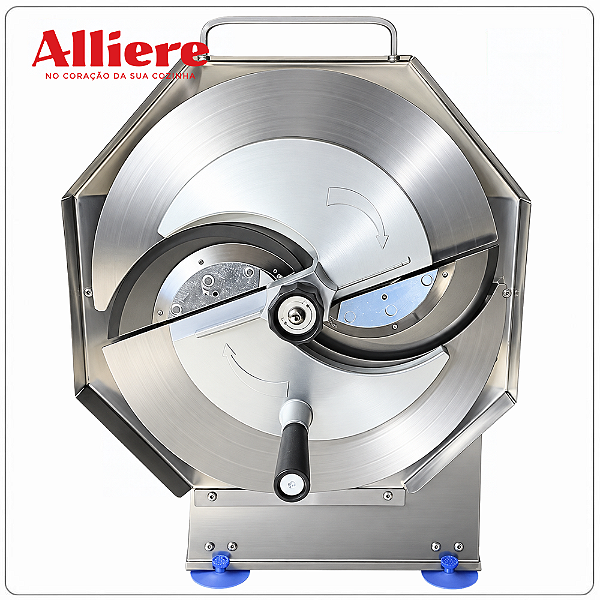 Cortador Ralador Fatiador Manual Alimentos Fruta Legume Inox