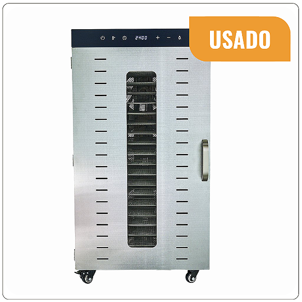 USADO - Desidratador de Alimentos Industrial Frugal 20 Bandejas c/ luz LED - 220v