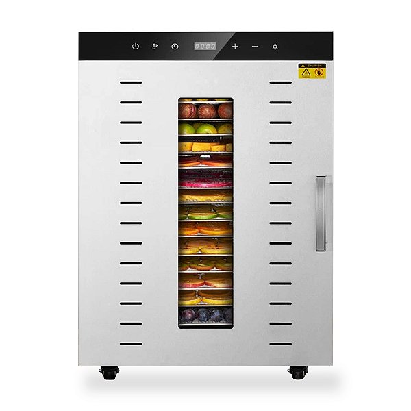 Desidratador de Alimentos Industrial 16 Bandejas - 220v