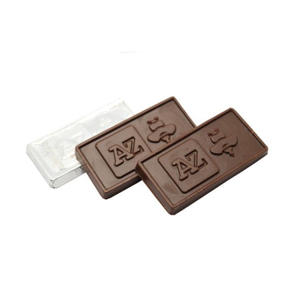 Tablete de Chocolate Personalizado Relevo - 6,0 x 3,5 x 0,5 cm