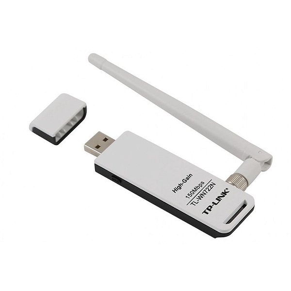 Adaptador USB Wireless 150Mbps - TLWN722N - TPLink