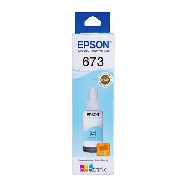 T673520 - Ciano Light 70ml - Original (T673) - Epson