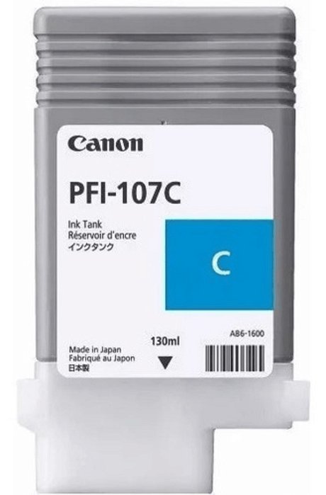 PFI107C - Ciano 130ml - Original (PFI107) - Canon - PFI107C