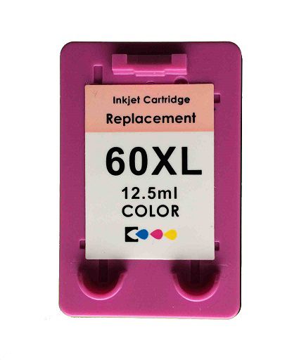 CR60BLU - Color 12.5ml - CompatívelL MicroJet - (HP60)