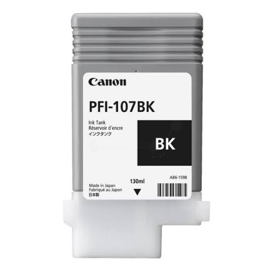 PFI-107BK - Preto BK 130ml - Original - PFI107BK