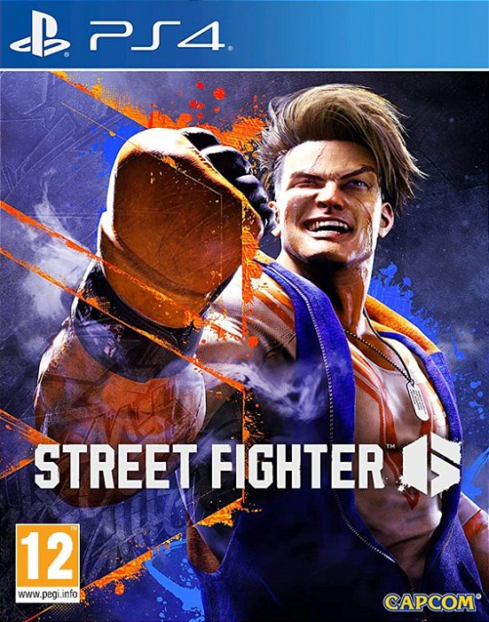 Street Fighter 6 - Jogo Ps4 Mídia Física