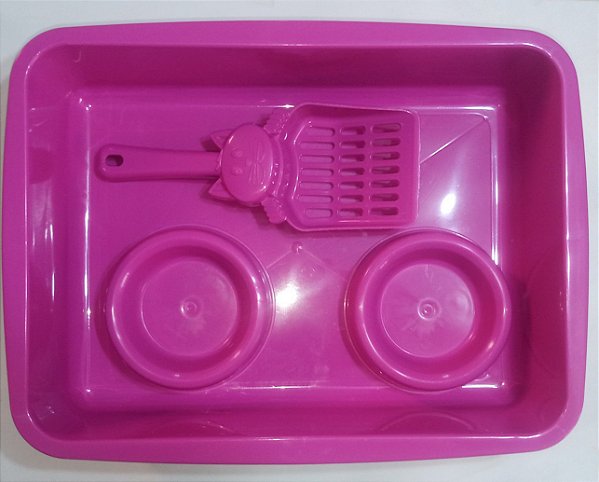 Kit Bandeja Higiênica Para Gatos