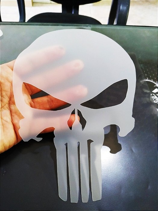 Stencil Caveira O Justiceiro (Punisher)