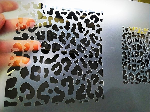 Stencil Pele de Onça / Animal Print
