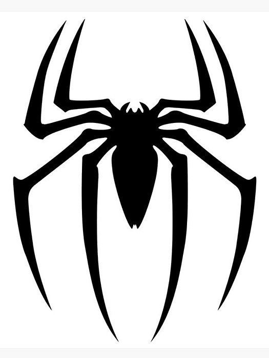 Estêncil Aranha para Pinturas e Aerografias