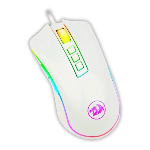MOUSE REDRAGON COBRA BRANCO RGB M711W – 10125