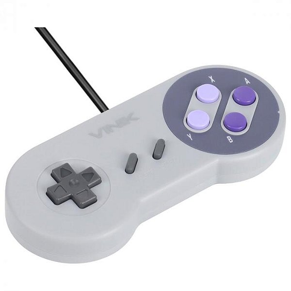 Controle Para PC Modelo Super Nintendo USB Vinik – 11447