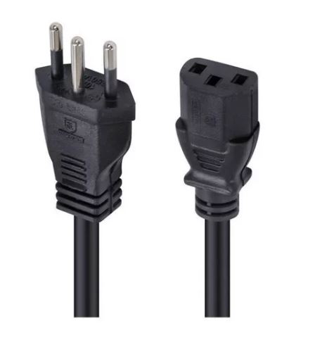 Cabo De Força Energia Tripolar 1,2m P/ Monitor Pc - 0081