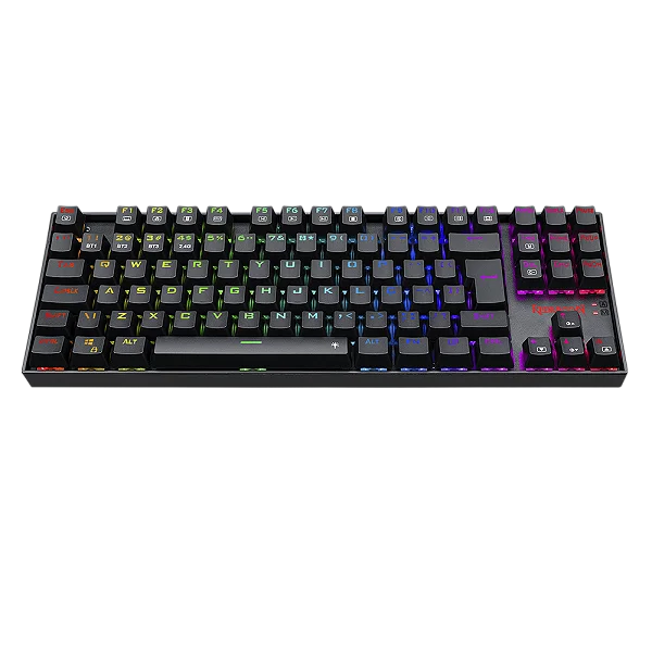 Teclado Mecânico Gamer Redragon Kumara Pro Wireless/Bluetooth RGB Switch BLUE - 12767