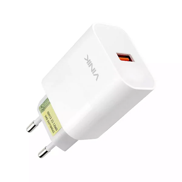 CARREGADOR TURBO 20W USB 12V 1.67A VINIK - 12813