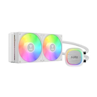 WATER COOLER GAMDIAS 240MM AURA GL V2 BRANCO ARGB - 12980