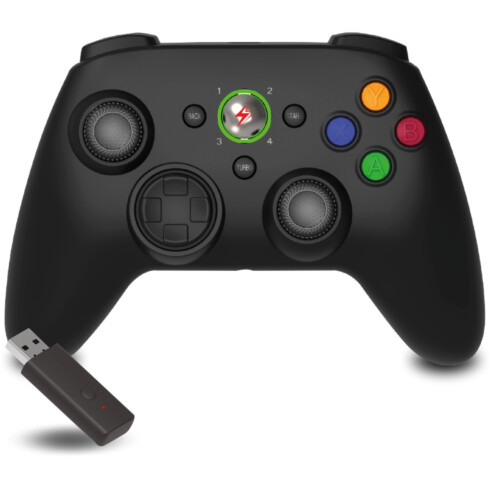 Controle Xbox 360 WIRELESS X-360 e PC KNUP - 12995