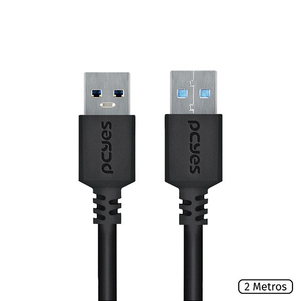 CABO USB-A MACHO/MACHO 2.0 2 METROS PUAM3-2 - 13053