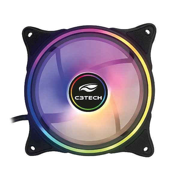 COOLER FAN C3TECH F7-L250RGB 12CM - 13090