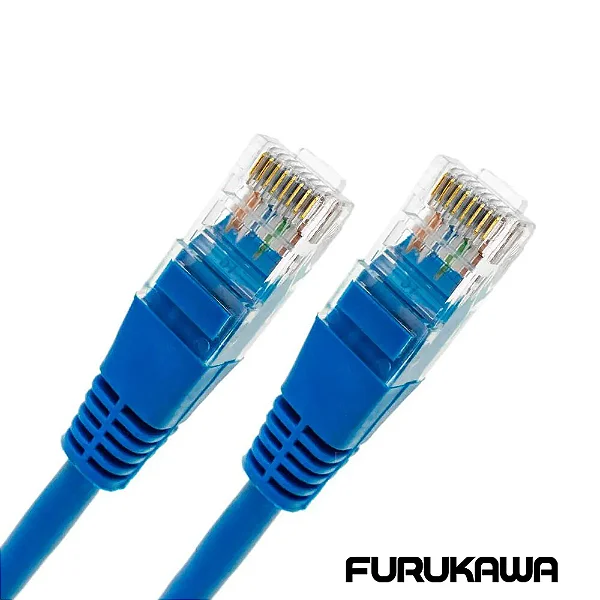 PATCH CORD 3 METROS CAT5E AZUL - 13399