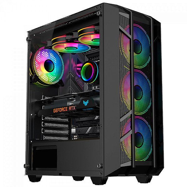 GABINETE KALKAN ALFERN MID TOWER ATX KLK00034 - 13534