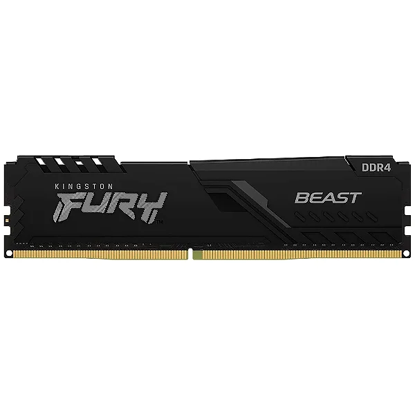 MEMORIA KINGSTON 8GB FURY BEAST DDR4 3200MHZ BLACK CL16 - 13132