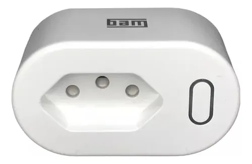 Tomada Inteligente WEG Branca Compacta