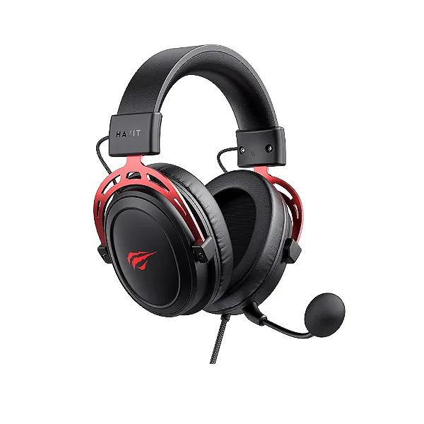 HEADSET HAVIT H756D BLACK/RED P3 - 13730
