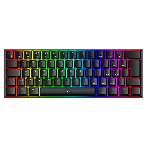 TECLADO REDRAGON FIZZ MAGNETICO 60% 8000HZ K617RGB-M - 13830
