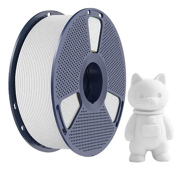 Filamento Sunlu PLA Matte Fosco Branco 1kg