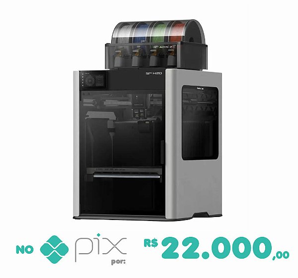 Impressora 3D Bambu Lab H2D Combo Laser 220V