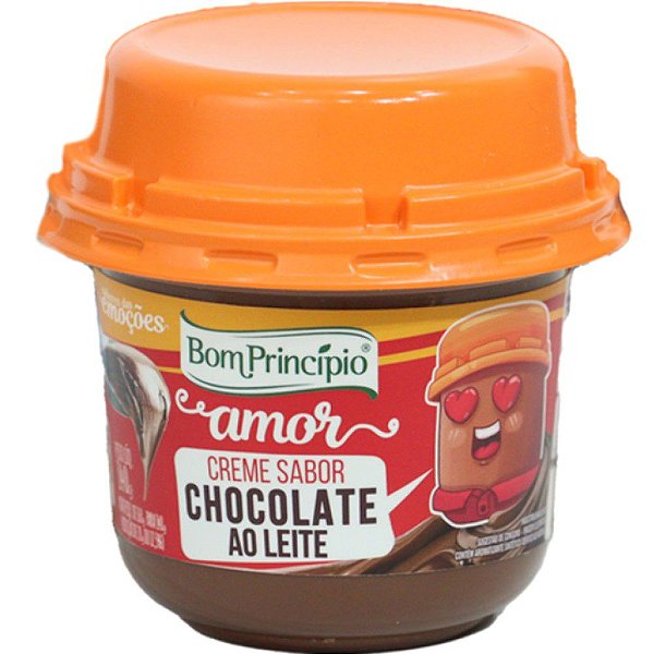 Creme sabor Chocolate ao Leite 140g Bom Principio