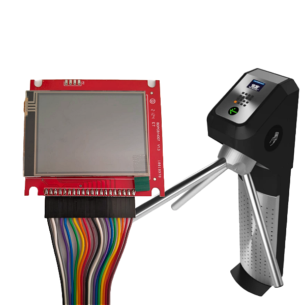 Display Colorido Para Catraca Henry 8x