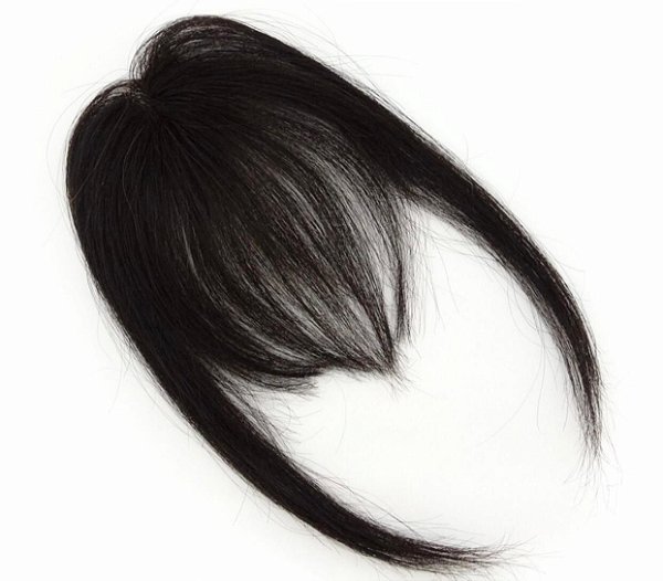 Franja com laterais - Cabelo humano