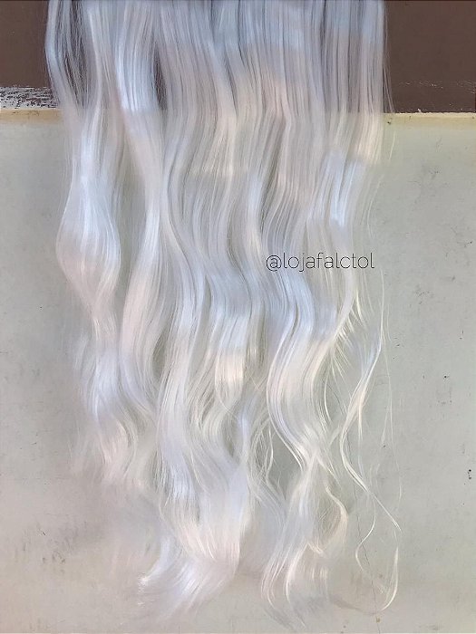 Aplique tic tac branco 70cm