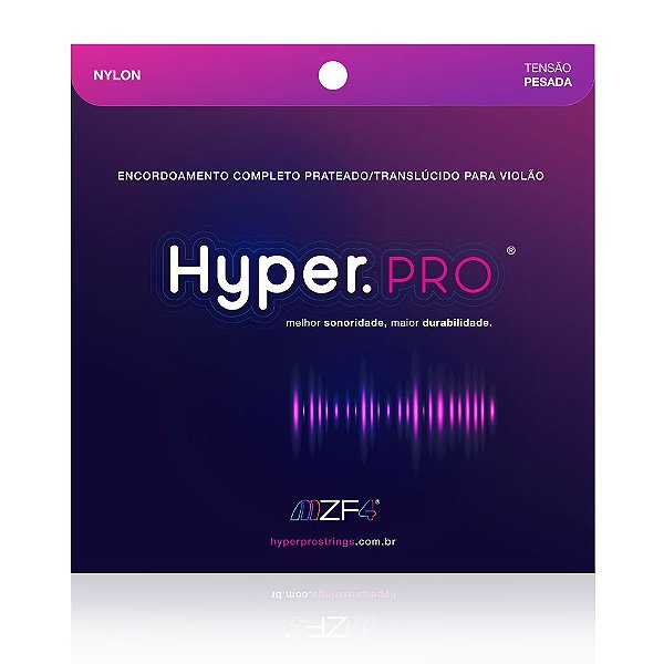 Encordoamento para Violão Hyper Pro Nylon Pesada Full