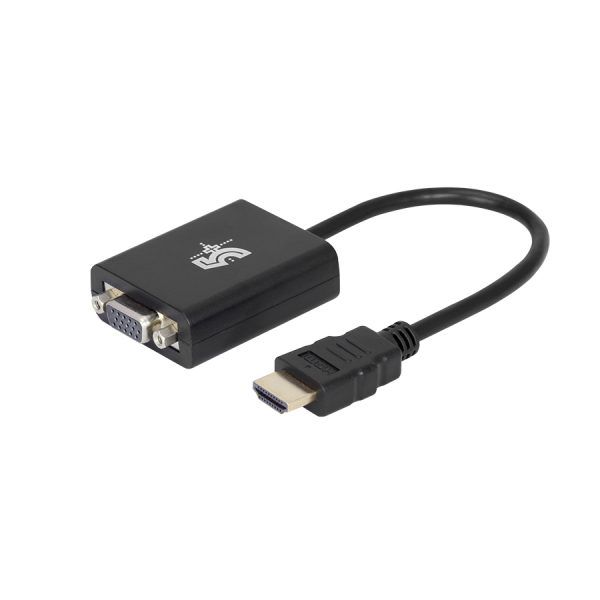 Conversor HDMI para VGA Chips Sce com saída de áudio