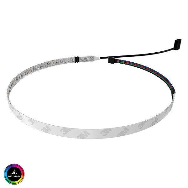 Tira De Led Rise Mode Para Gabinete 50cm Rgb Molex RM-TL-02-RGBM